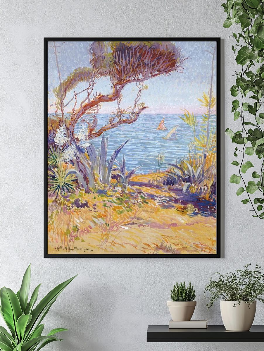 Coastal Landscape — Fine Art Print. — room view 4