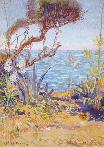 Coastal Landscape — Fine Art Print. poster print