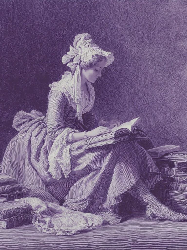 Victorian Reader — Fine-Art Print. poster detail