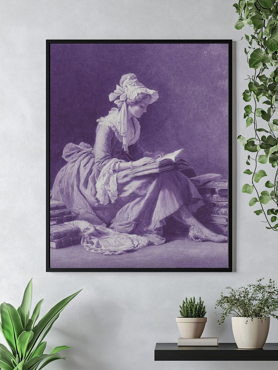 Victorian Reader — Fine-Art Print. — room view 4