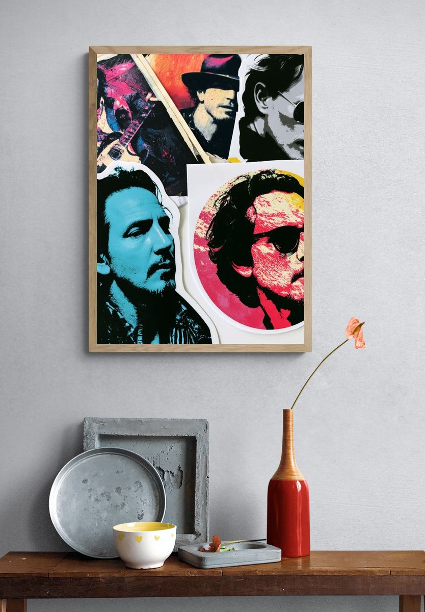 Pop Art Music Icons Poster. — room view 3