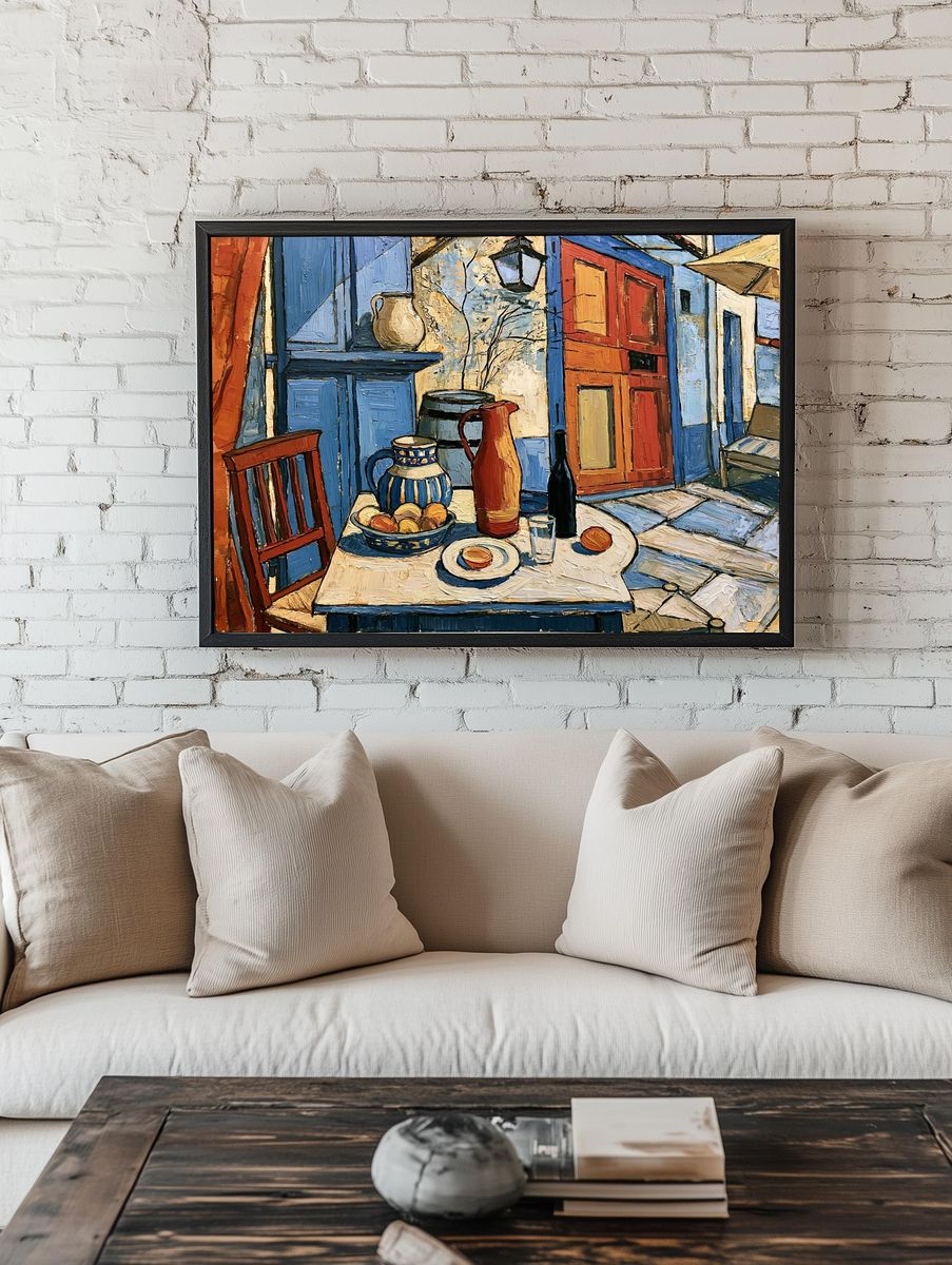 Rustic Still Life — Fine-Art Print. room preview