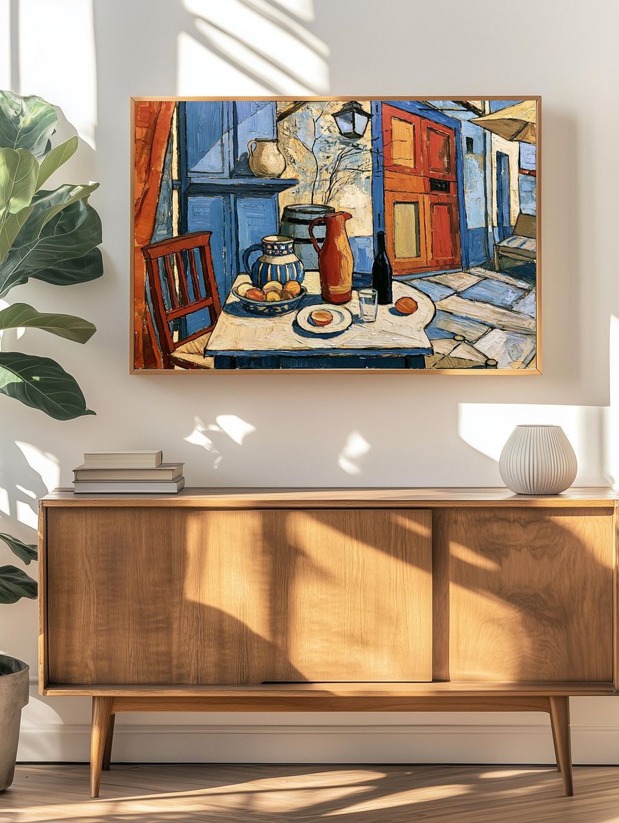 Rustic Still Life — Fine-Art Print. — room view 3