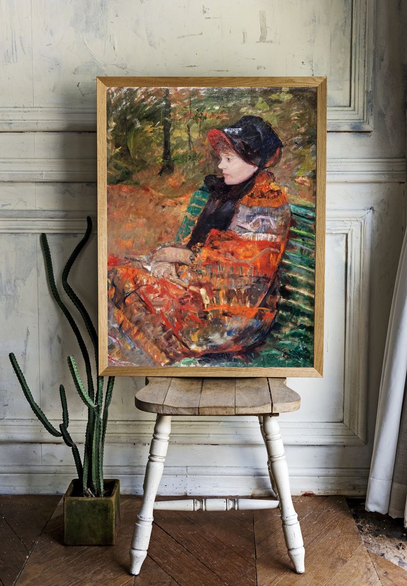 Autumn, portrait Lydia Cassatt (1880). room preview