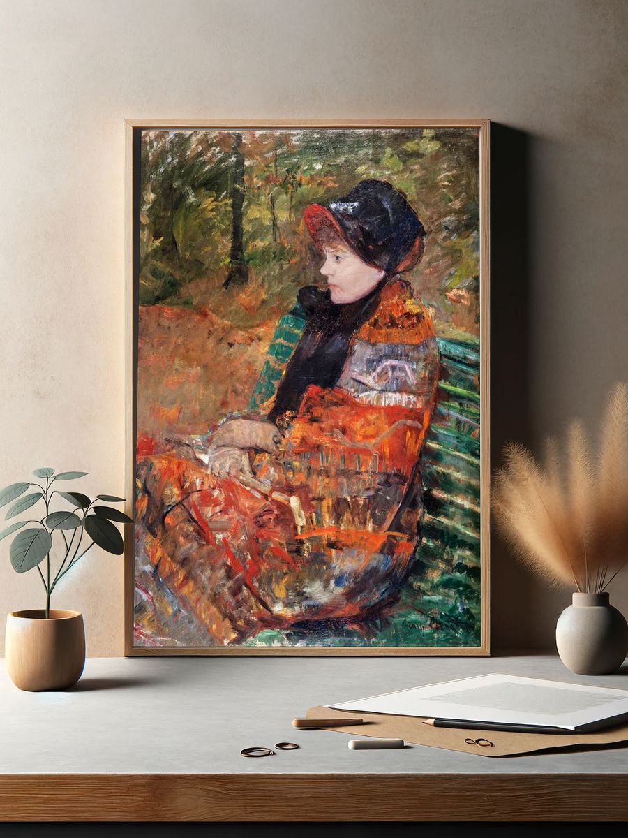 Autumn, portrait Lydia Cassatt (1880). — room view 2
