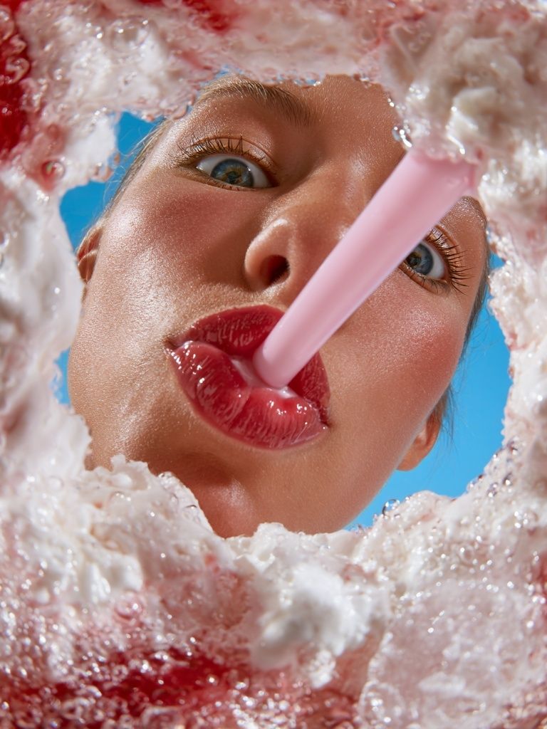 Pop Art Dessert Portrait Print. poster — fine-art art