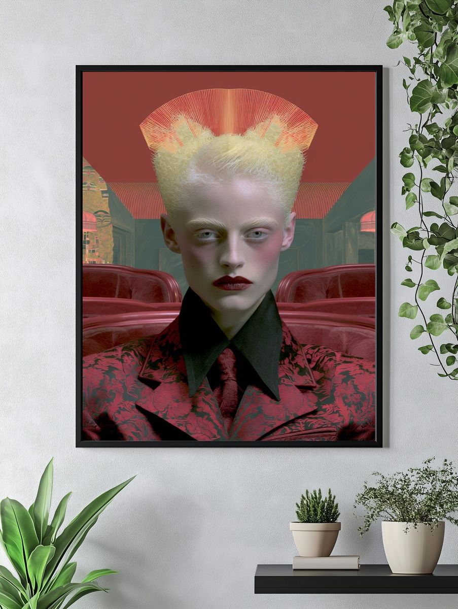 Surreal Portrait — Fine-Art Print. — room view 4