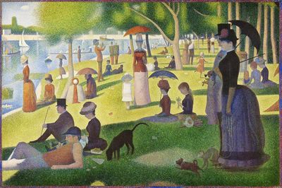 A Sunday Afternoon on the Island of La Grande Jatte — Fine Art Print. poster print