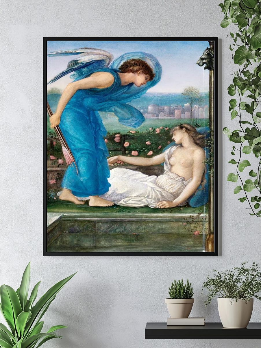 Cupid Psyche (ca. 1870) painting. — room view 4
