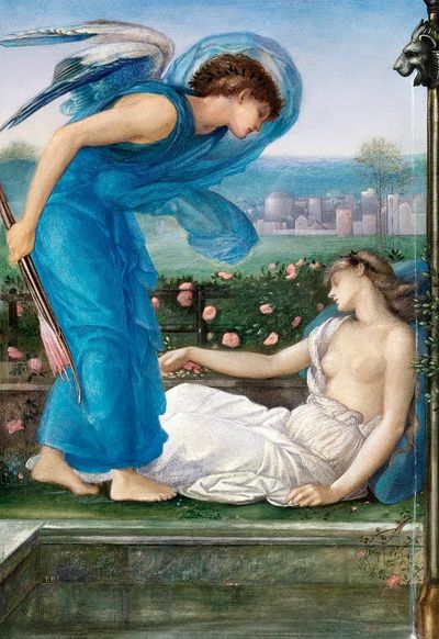 Cupid Psyche (ca. 1870) painting.