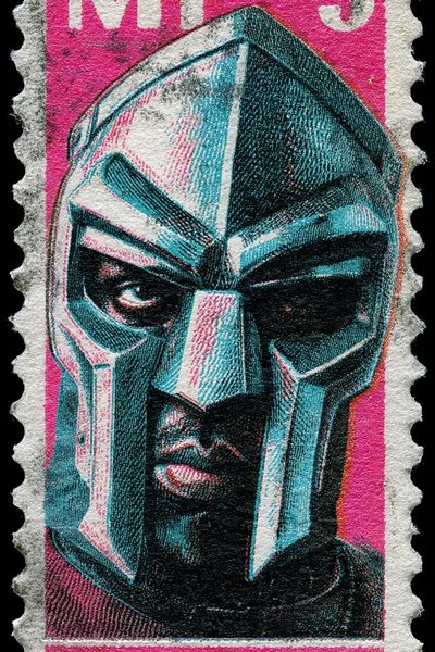 MF-5 Mask Pop-Art Print.