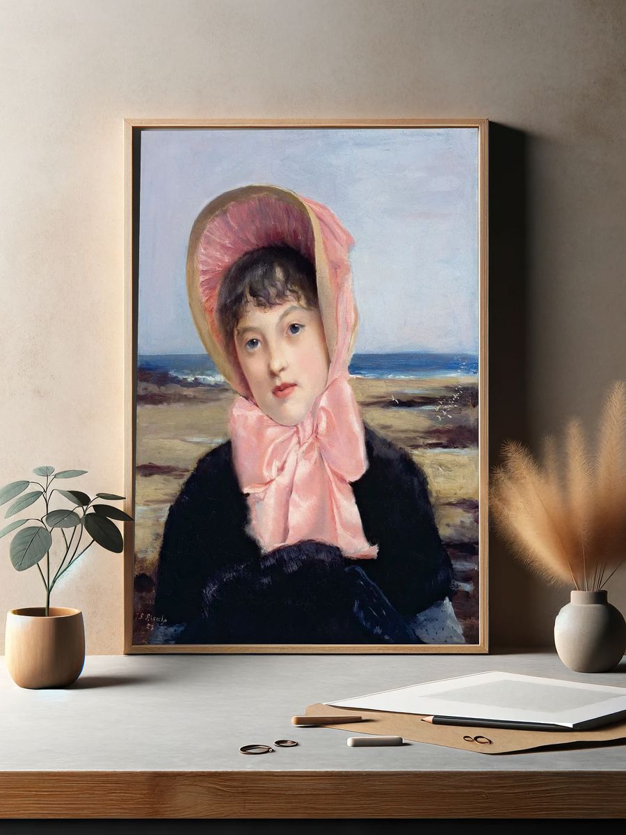 Jacques-Emile Blanche 's Pink Capeline. — room view 2