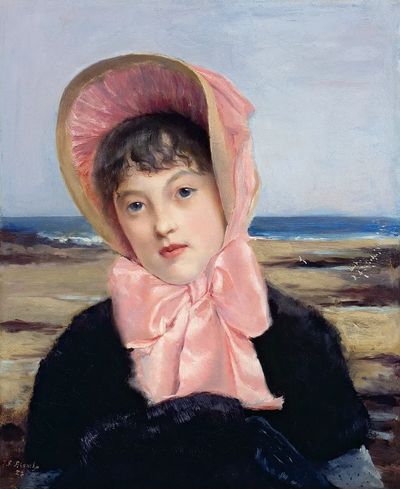 Jacques-Emile Blanche 's Pink Capeline.