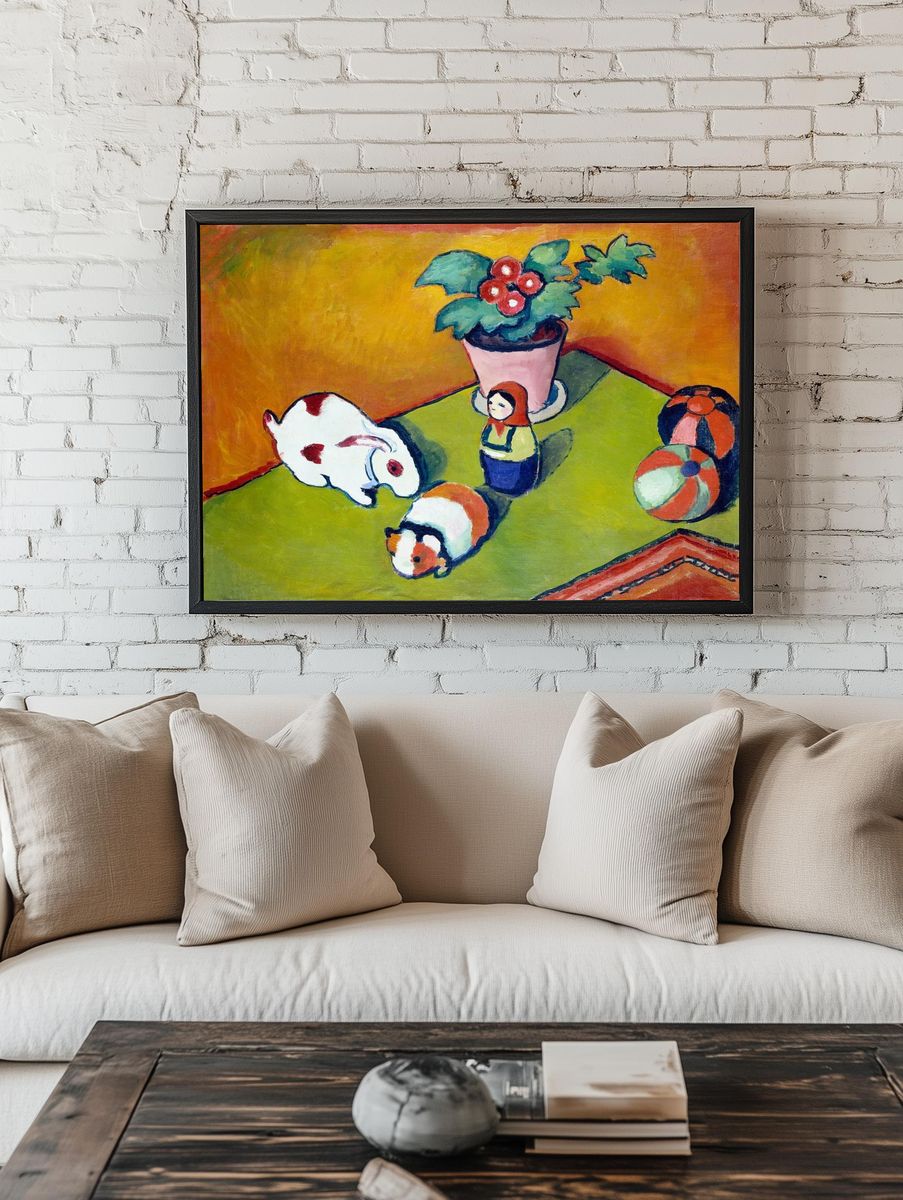 August Macke 's Little Walter's. room preview
