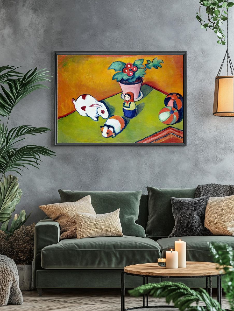 August Macke 's Little Walter's. — room view 4