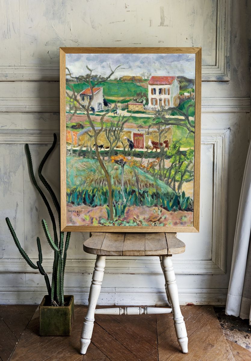 Countryside Landscape — Fine Art Print. — room view 1
