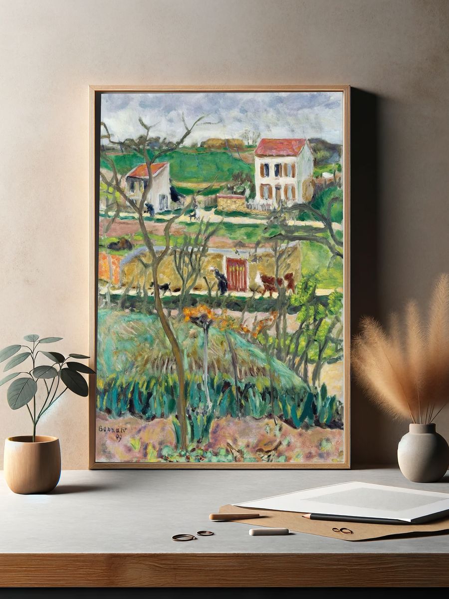 Countryside Landscape — Fine Art Print. — room view 2