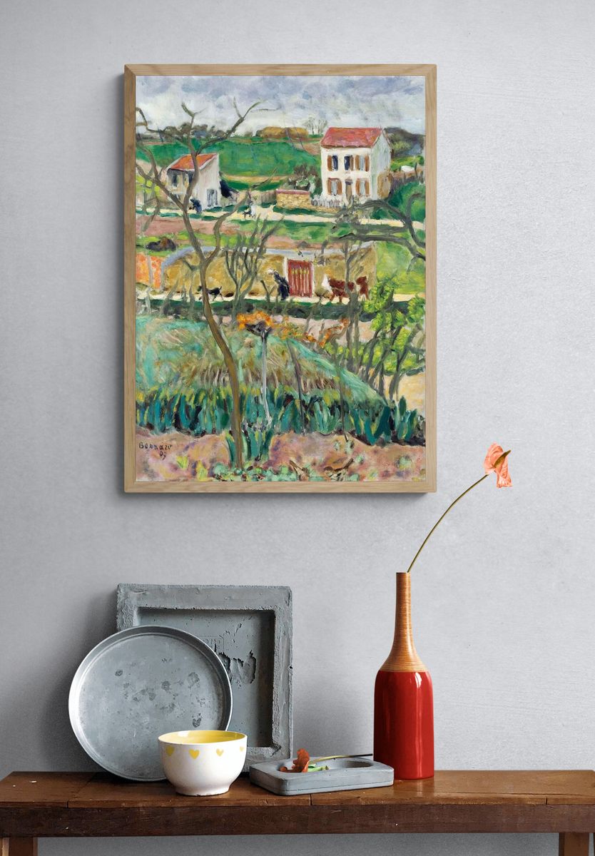 Countryside Landscape — Fine Art Print. — room view 3