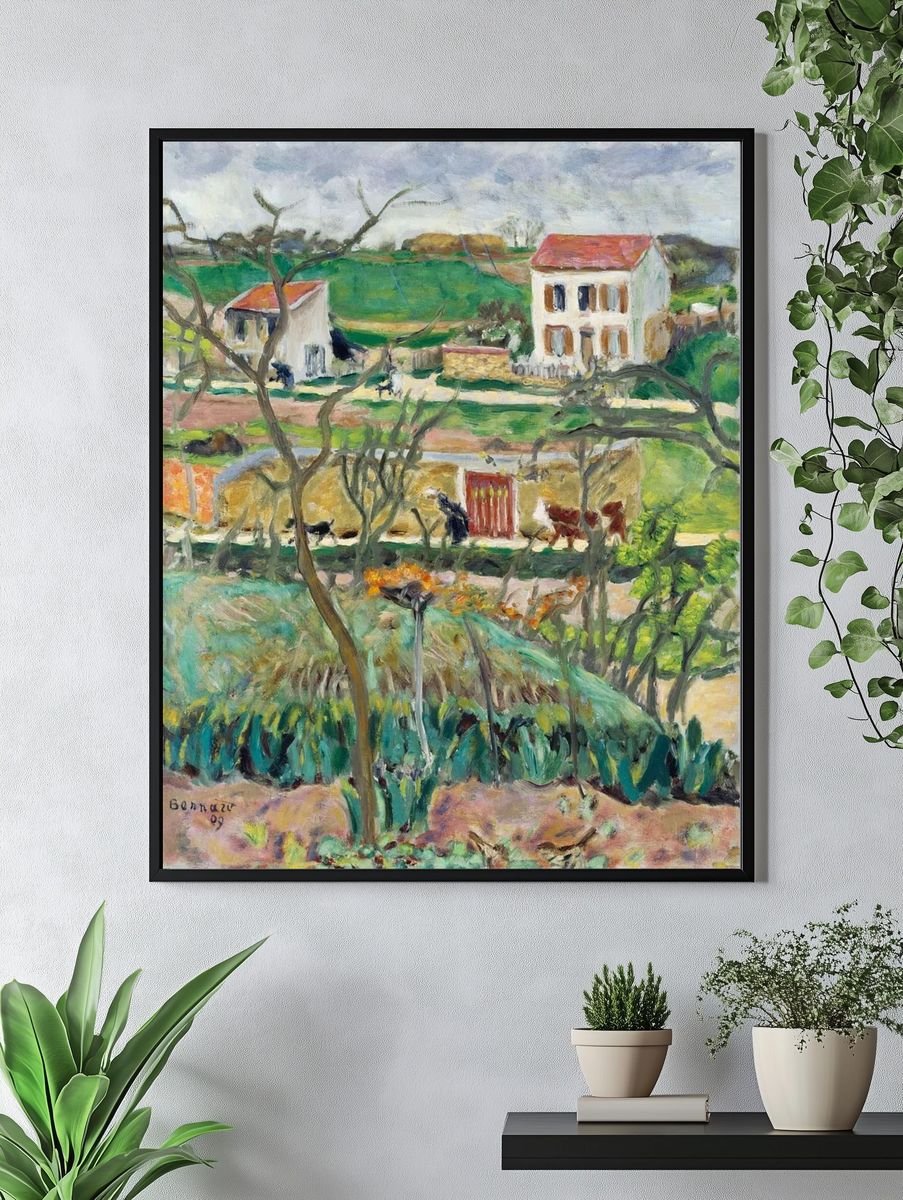 Countryside Landscape — Fine Art Print. — room view 4