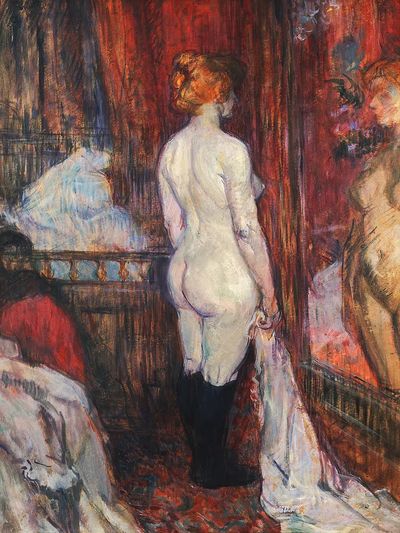 Nude Woman in a Room — Fine Art Print. poster print