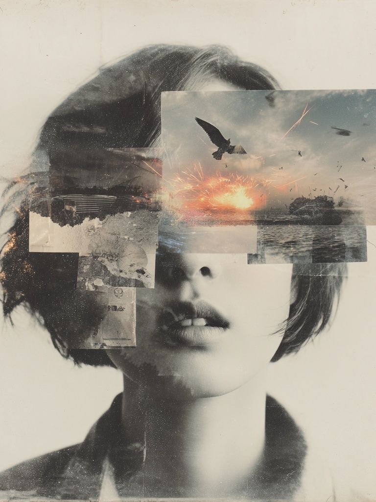 Surreal Portrait — Fine Art Print. poster detail