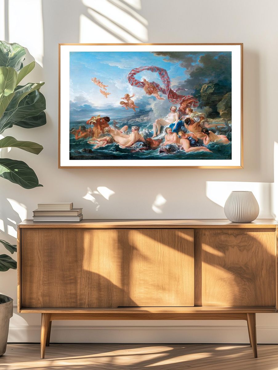 The Birth of Venus — Fine Art Print. — room view 3