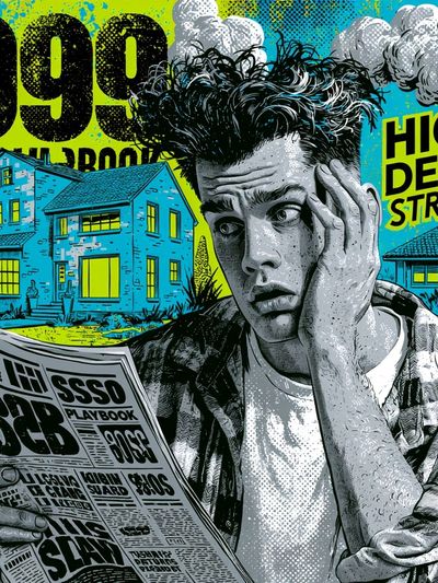 Millennial Mortgage Stress Pop Art Poster. poster