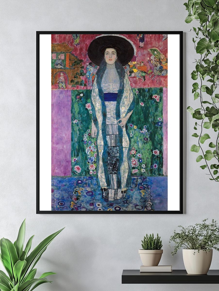Gustav Klimt 's Portrait Adele. — room view 4