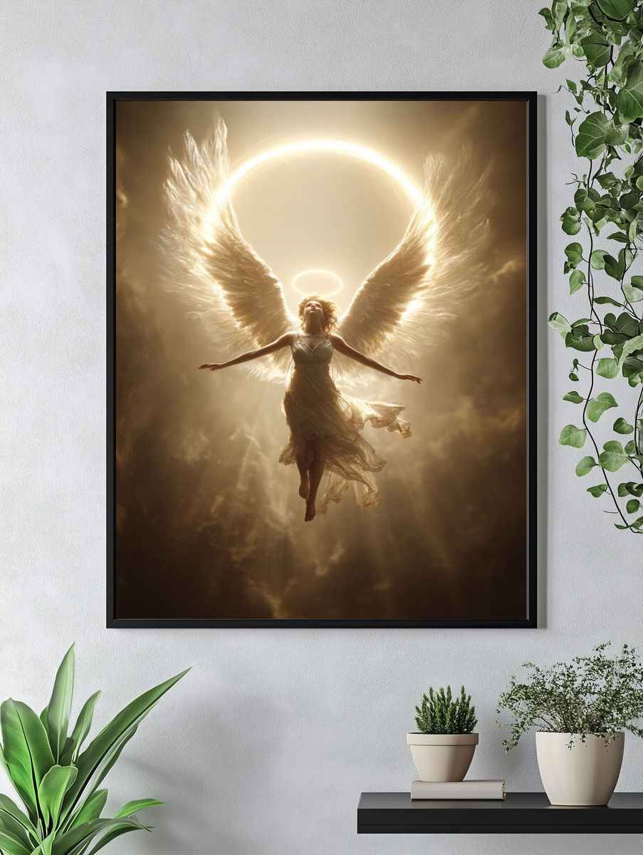 Celestial Angel — Fine Art Print. — room view 4