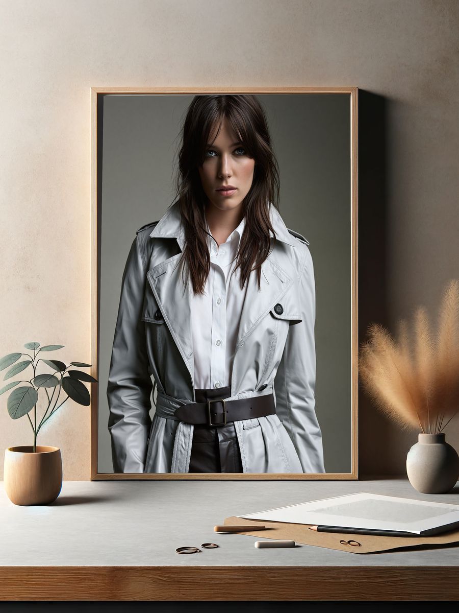 Fashion Portrait Photography Poster. — room view 2