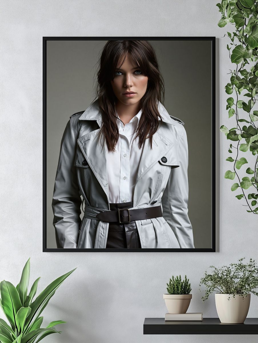 Fashion Portrait Photography Poster. — room view 4