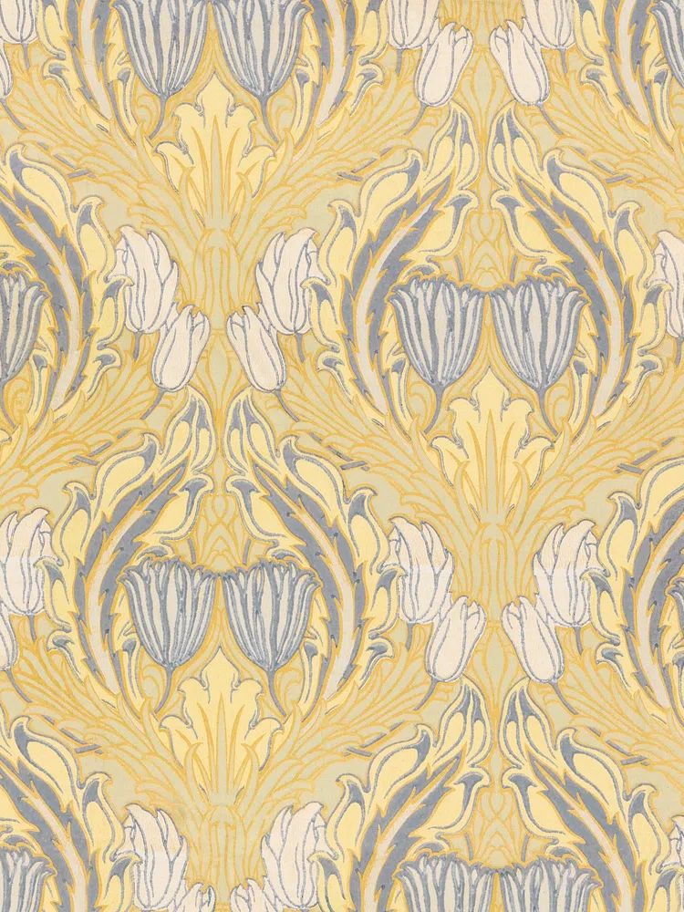 Floral Art Nouveau Pattern Poster. poster detail