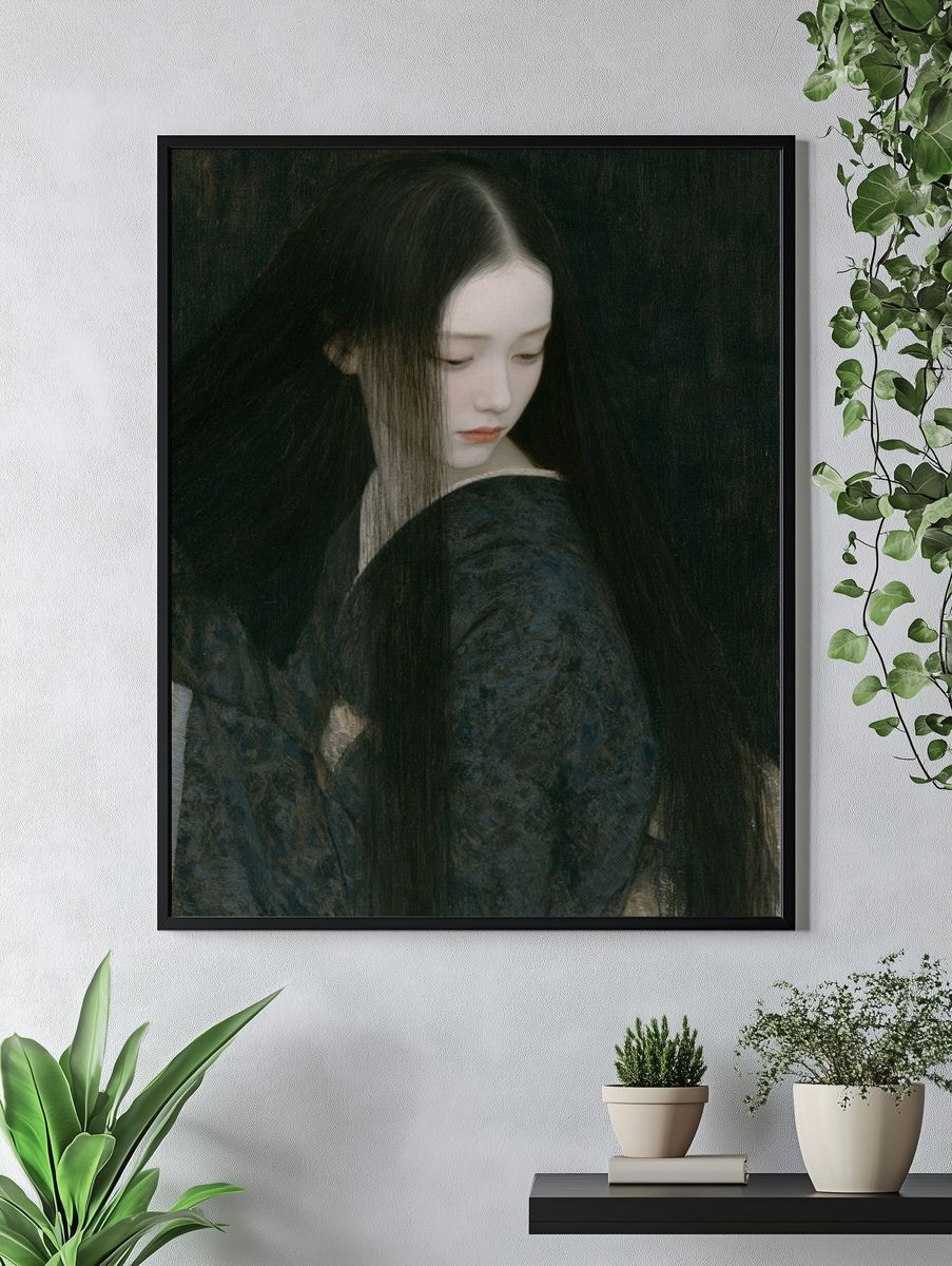 Ethereal Portrait — Fine-Art Print. — room view 4