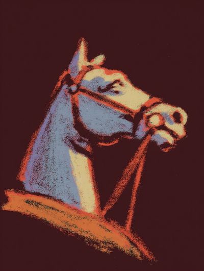 Horse Pop Art Poster. poster print