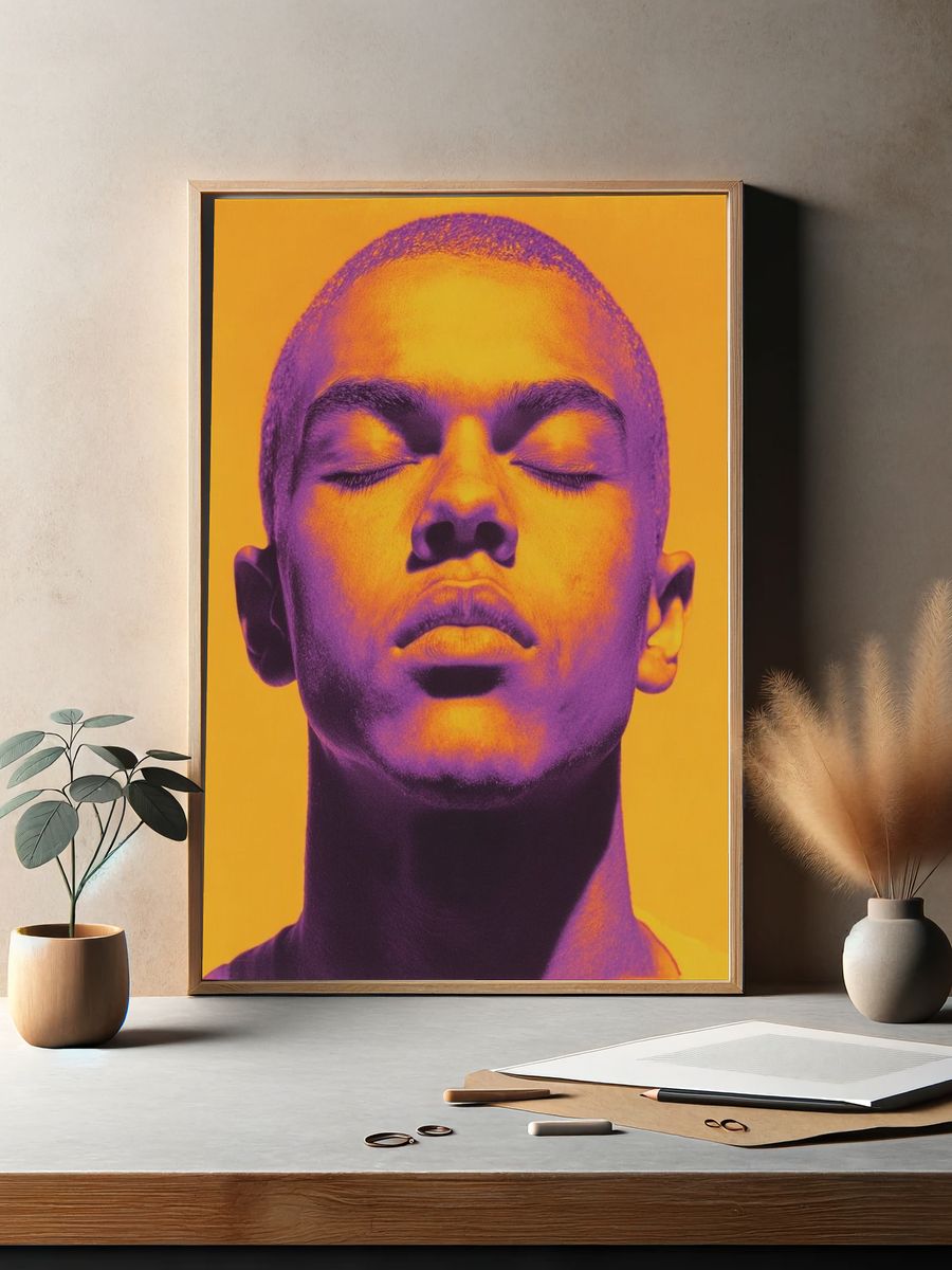 Serene Portrait — Fine Art Print. — room view 2