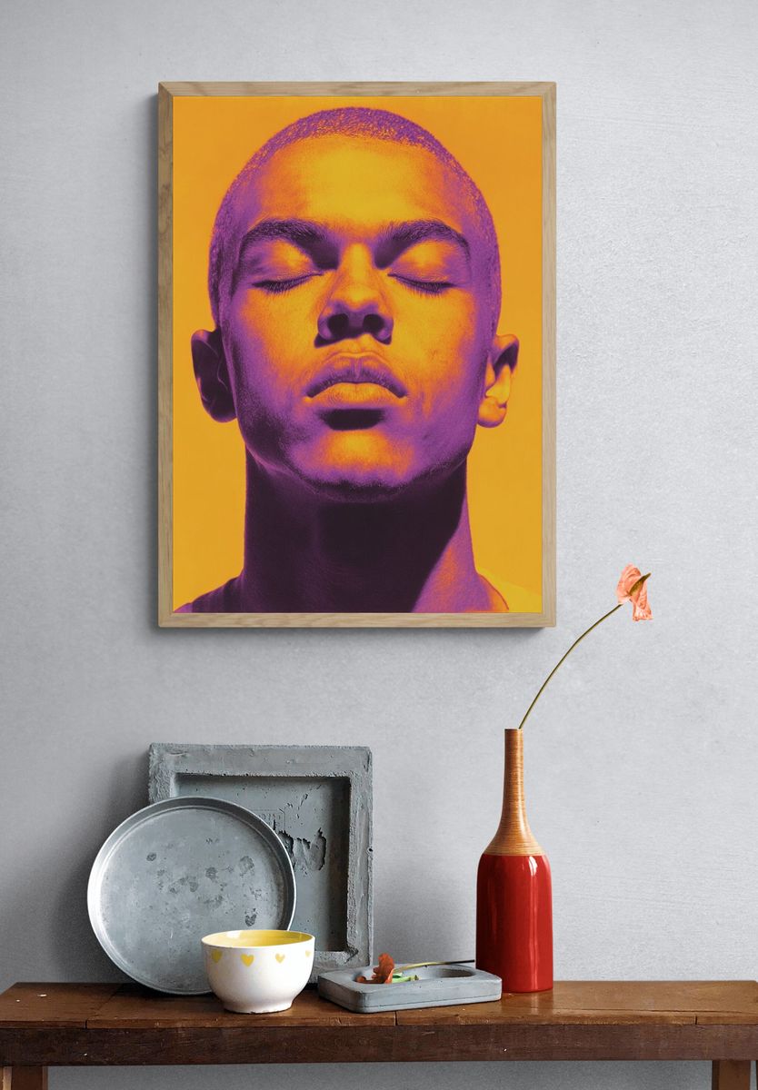 Serene Portrait — Fine Art Print. — room view 3