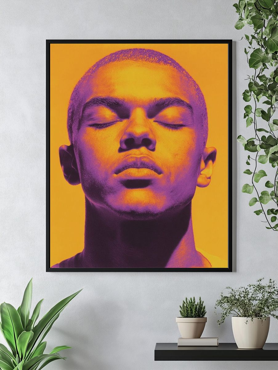 Serene Portrait — Fine Art Print. — room view 4