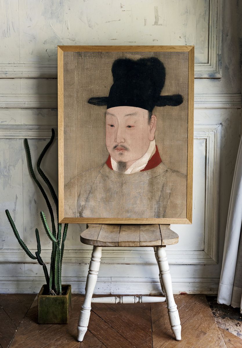 Chinese Imperial Portrait Fine-Art Print. — room view 1