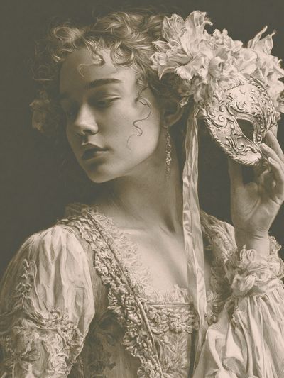 Baroque Portrait Fine-Art Print.