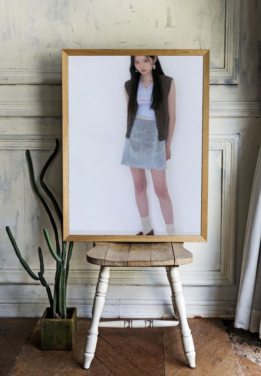 Fashion Portrait Photography Poster. room preview