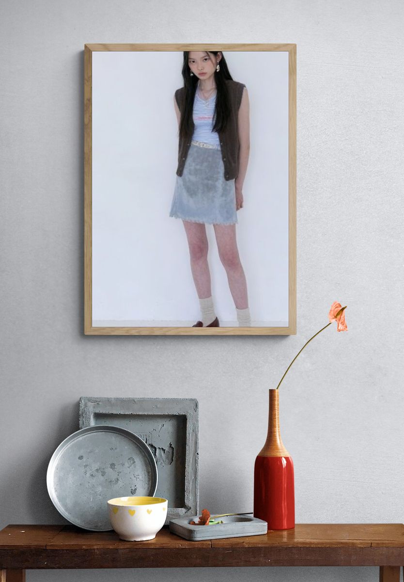 Fashion Portrait Photography Poster. — room view 3