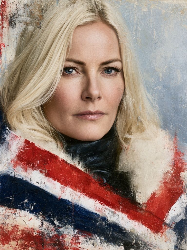 Blonde Portrait — Fine-Art Print. poster — fine-art art