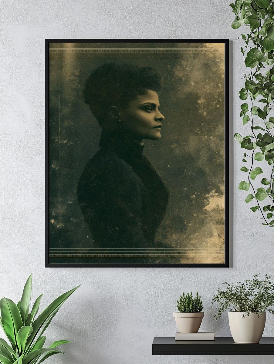 Art Deco Portrait Poster. — room view 4