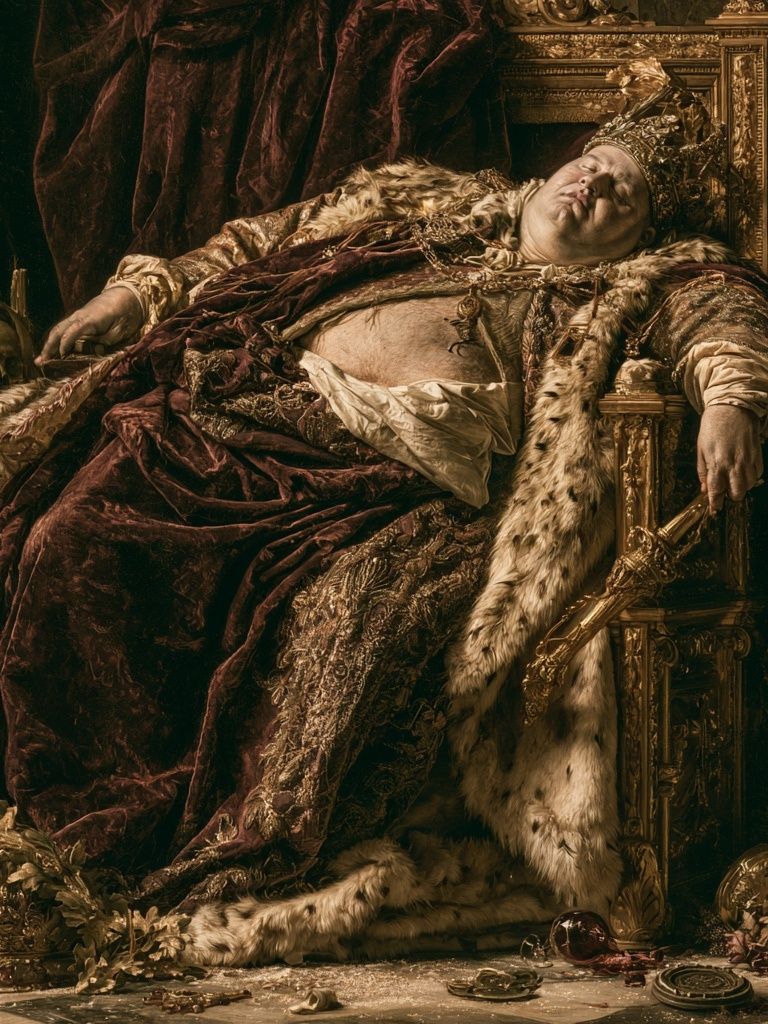 Sleeping Monarch Fine-Art Print. poster detail