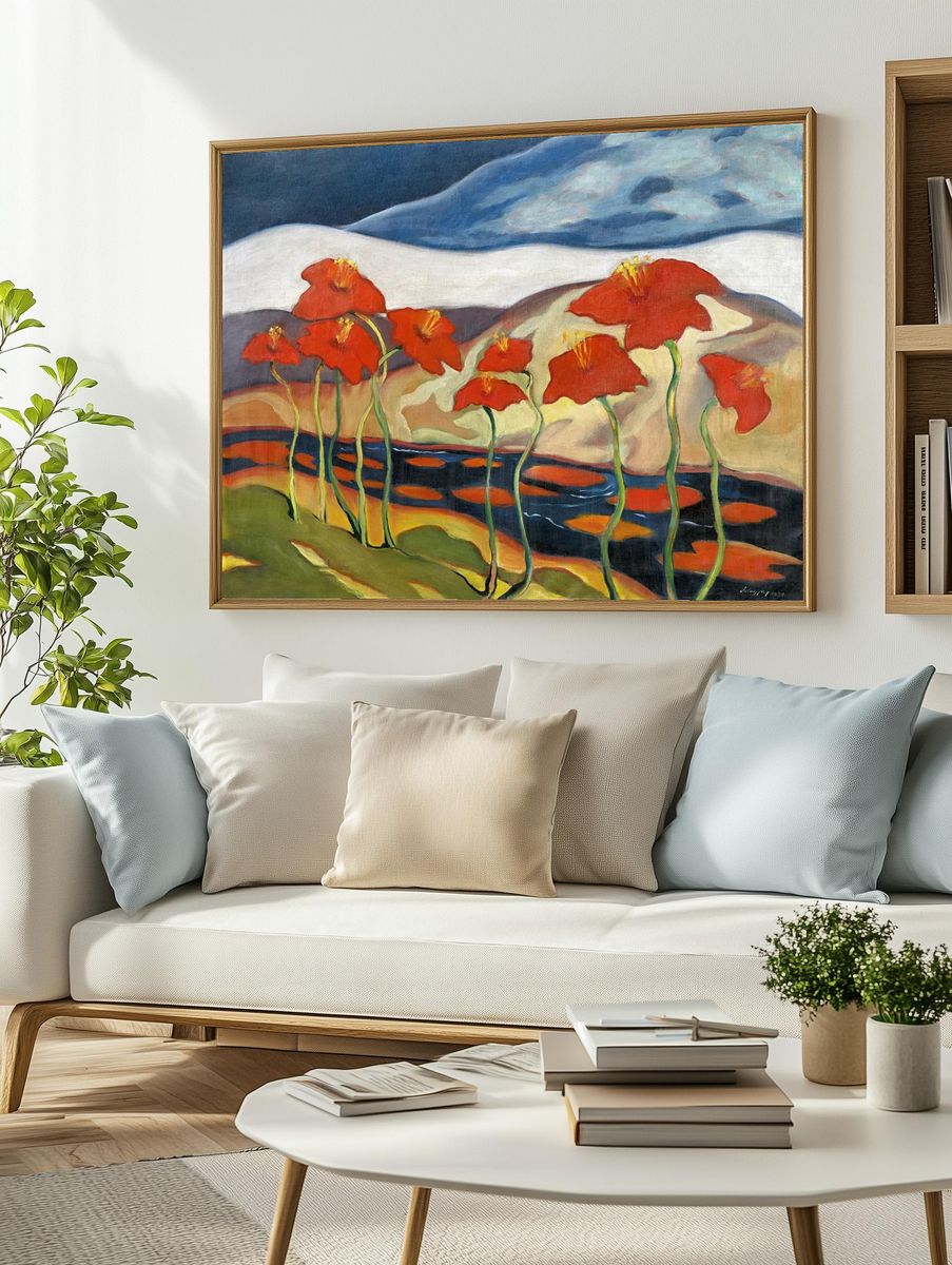 Landscape flowers (nirvana) (1930) Zolo. — room view 2