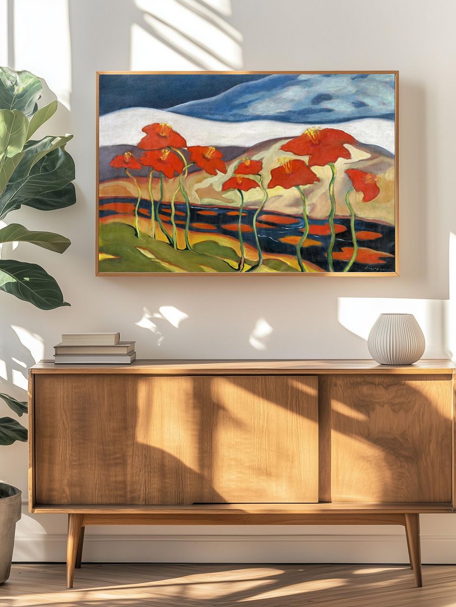 Landscape flowers (nirvana) (1930) Zolo. — room view 3
