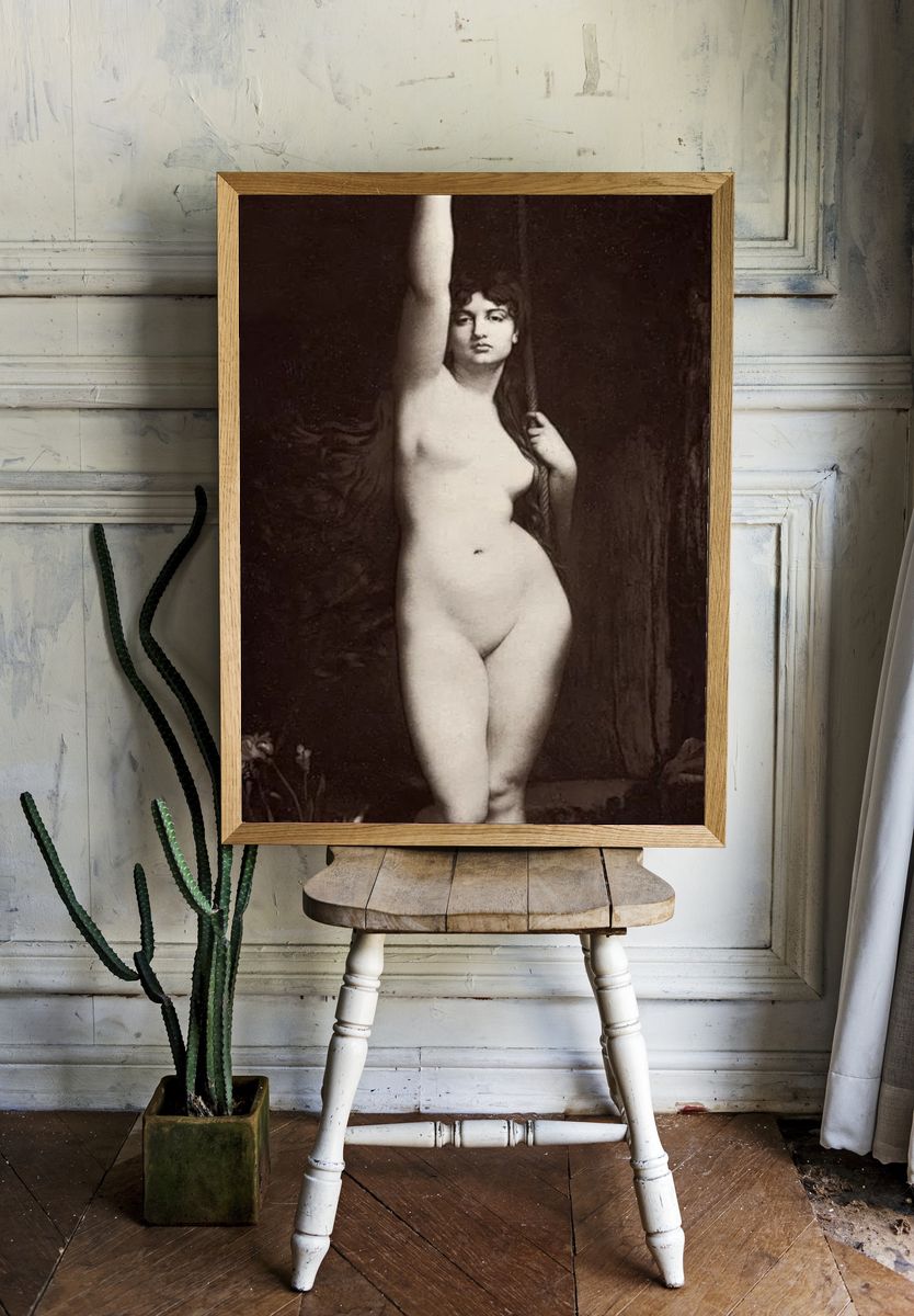Sensual nude portrait, La Vérité. — room view 1