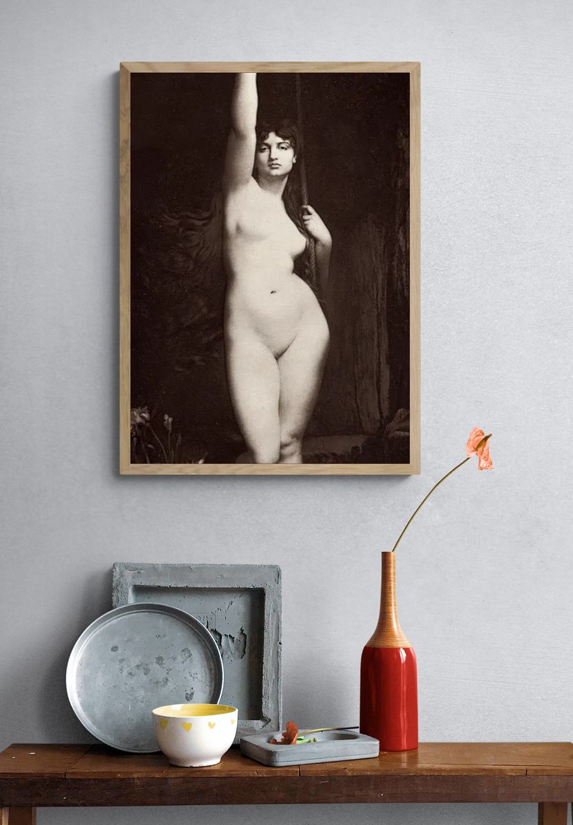 Sensual nude portrait, La Vérité. — room view 3