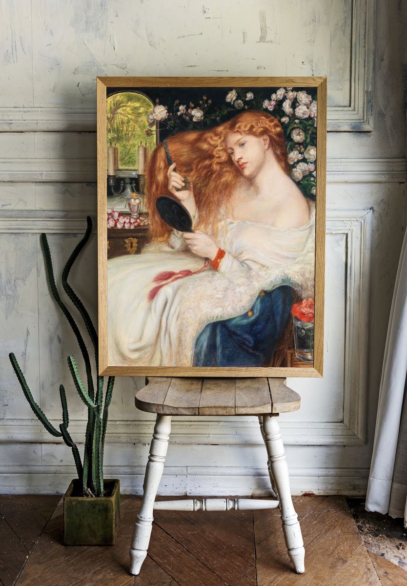 Lady Lilith (1867), vintage woman. room preview