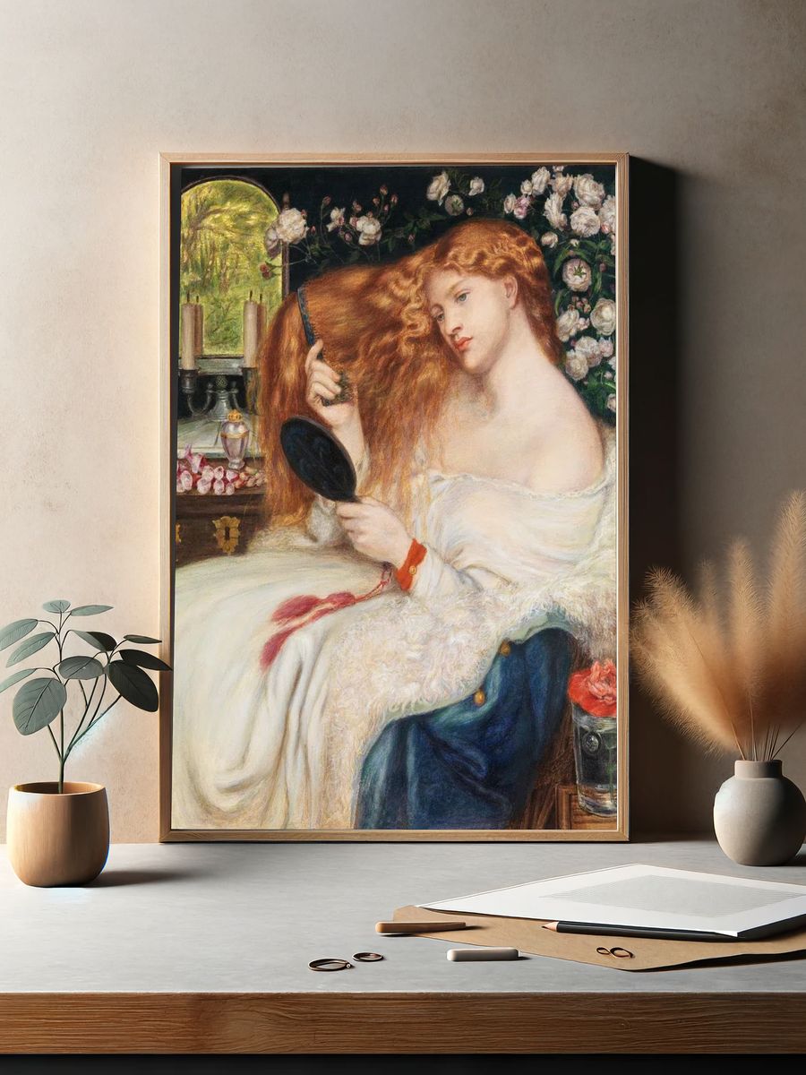 Lady Lilith (1867), vintage woman. — room view 2